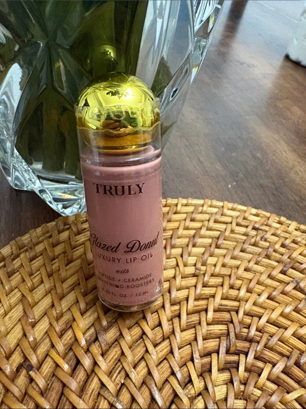 TRULY Glazed Donut Luxury Lip Oil — Nude Peach